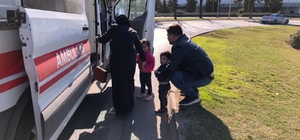 Bursa'da motosiklet devrildi: Aynı aileden 4 yaralı