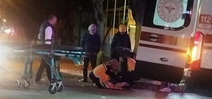 Motosikletler kafa kafaya çarpıştı: 1 yaralı