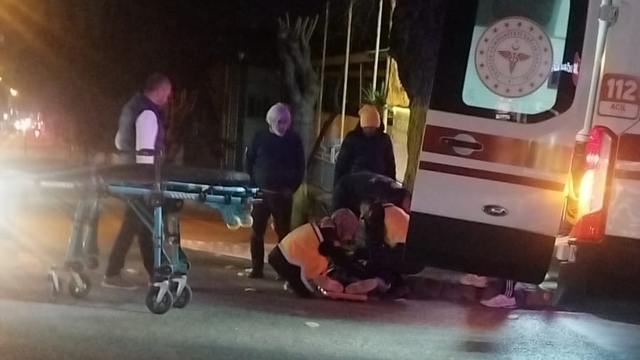 Motosikletler kafa kafaya çarpıştı: 1 yaralı