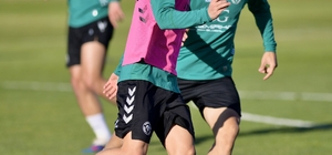 Konyaspor, Kocaelispor maçı hazırlıklarına başladı