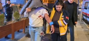 Kafedeki tartışma bıçaklı kavgaya dönüştü: 1 yaralı