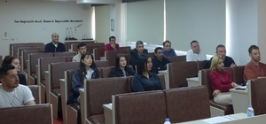 KUTO'da "Yiyecek-İçecek İşletmelerinde Yönetim" konulu eğitim düzenlendi
