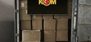 Kırşehir'de 1 ton kıyılmış kaçak tütün ele geçirildi