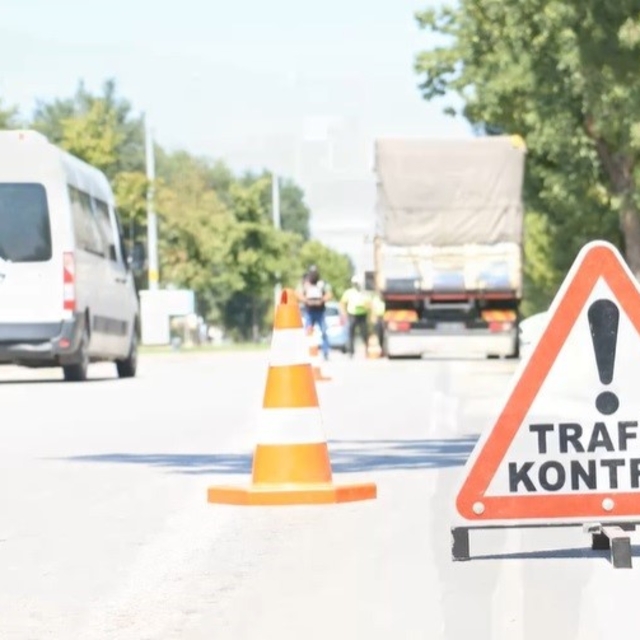 Erzincan'da drone destekli trafik denetimi