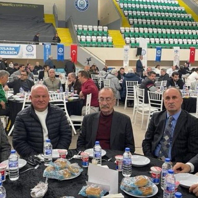 Bilecik ASKF Başkanı Nusret Tosun, Bursa'daki iftar programına katıldı