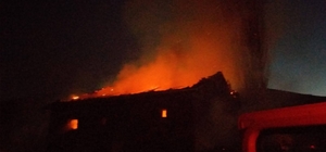 Çıkan yangında 78 yaşındaki kadın evsiz kaldı