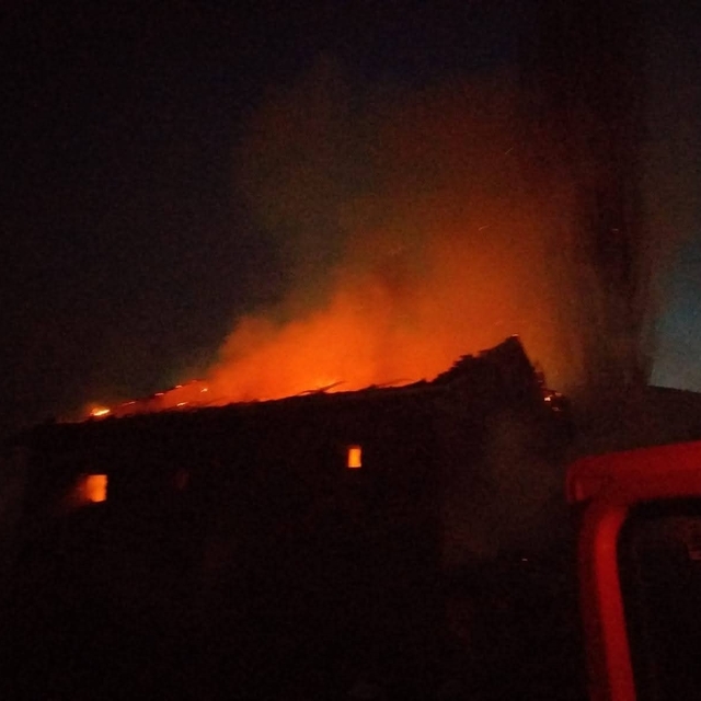 Çıkan yangında 78 yaşındaki kadın evsiz kaldı