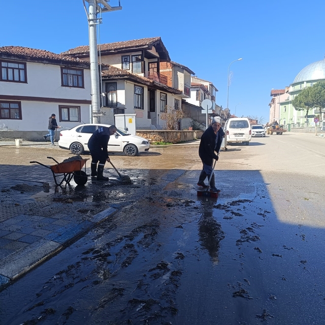 Bilecik'te cadde ve sokakları bayrama hazır