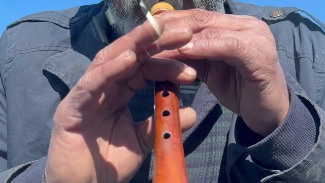 Zurnayı dayadı, para istedi
Trafik ışıklarında zurnalı çiftetelli eğlencesi