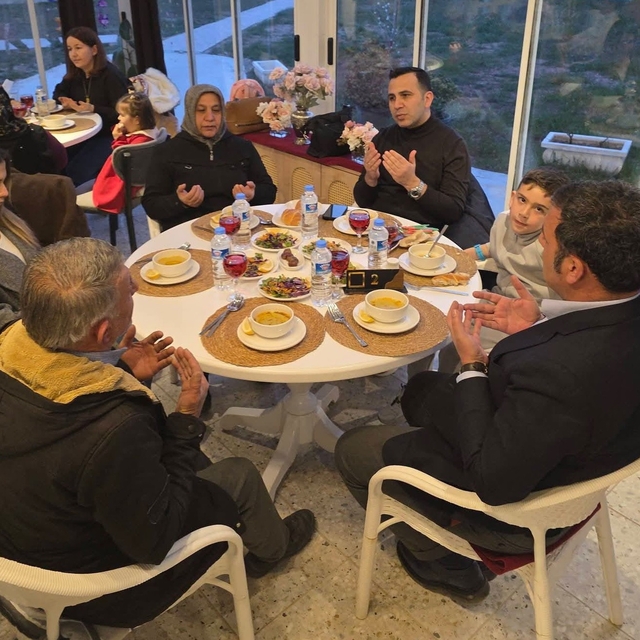 Gölbaşı'nda şehit yakınları ve gazilerle iftar programı