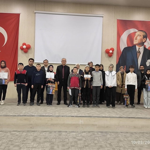 Domaniç'te Kur'an-ı Kerim'i Güzel Okuma Yarışması düzenlendi