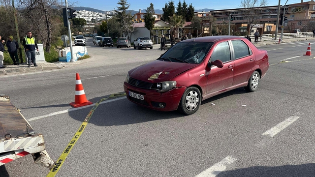 Çanakkale'de otomobilin çarptığı yaya hayatını kaybetti