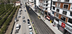 Dörtyol'da beton asfalt çalışmaları hız kazandı