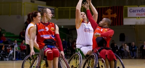 Tekerlekli Sandalye Basketbol play-off müsabakaları Manavgat'ta