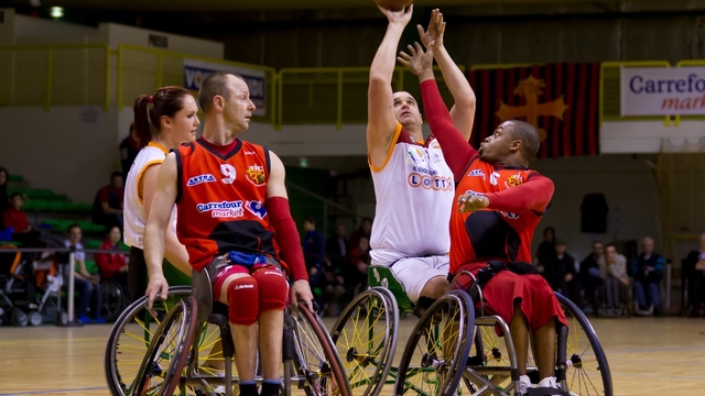 Tekerlekli Sandalye Basketbol play-off müsabakaları Manavgat'ta