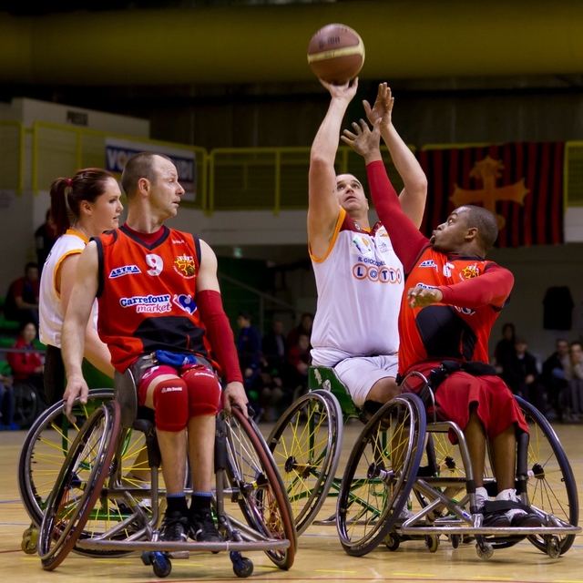 Tekerlekli Sandalye Basketbol play-off müsabakaları Manavgat'ta