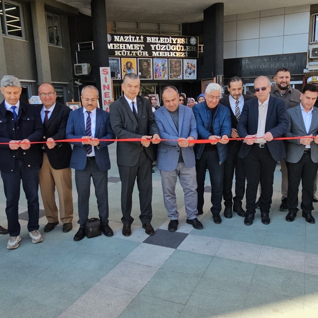 Nazilli'de Tezhip, Ebru ve Hüsn-i Hat Sergisi açıldı