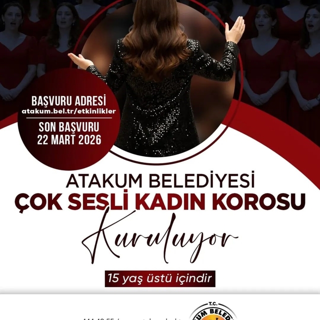 Atakum Belediyesi 'Çok Sesli Kadın Korosu' kuruluyor