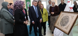 Artvin'de "Sanatın Diliyle Değerlerimiz" sergisi açıldı