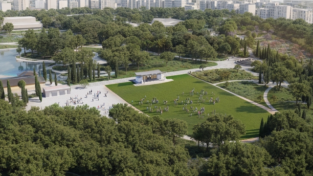 Lunapark alanına yeşille bütünleşen Zeytin Sahne geliyor
İzmir'in yeni özgürlük alanı filizleniyor