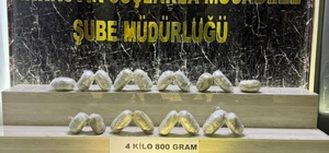 Bitlis'te 4 kilo 800 gram skunk ele geçirildi