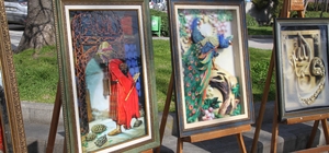 Çarşamba'da "Sanatın Diliyle Değerlerimiz" sergisi