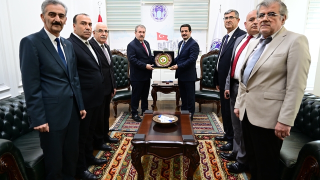 BBP Genel Başkanı Destici'den Başkan Taşkın'a ziyaret