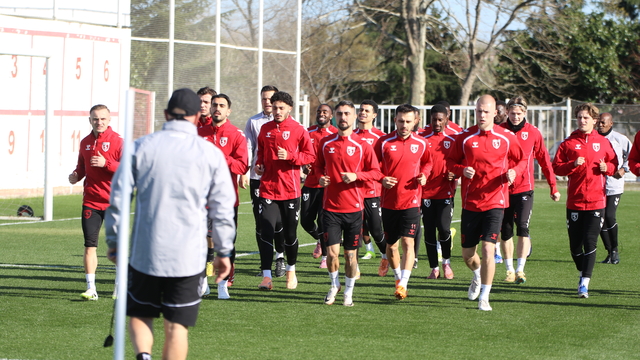 Samsunpor, Rayo Vallecano maçı hazırlıklarını tamamladı