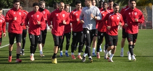 Samsunspor, Rayo Vallecano hazırlıklarını tamamladı