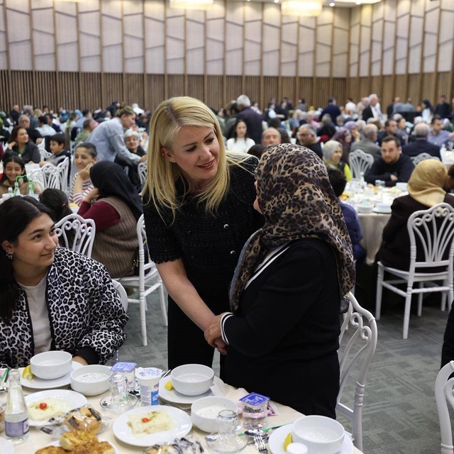 Başkan Doğan gazi ve şehit yakınları ile iftarda bir araya geldi