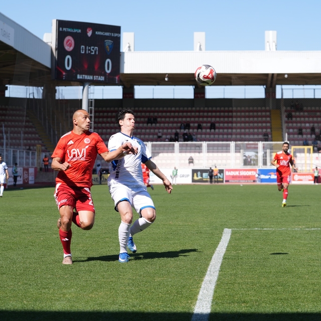 Batman Petrolspor - Karacabey Belediyespor: 4-1