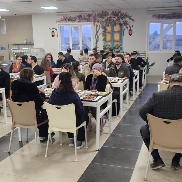 Defne Devlet Hastanesi personeli iftar programında bir araya geldi