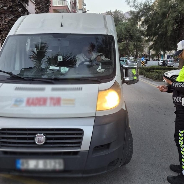 Manisa'da okul servislerine sıkı denetim