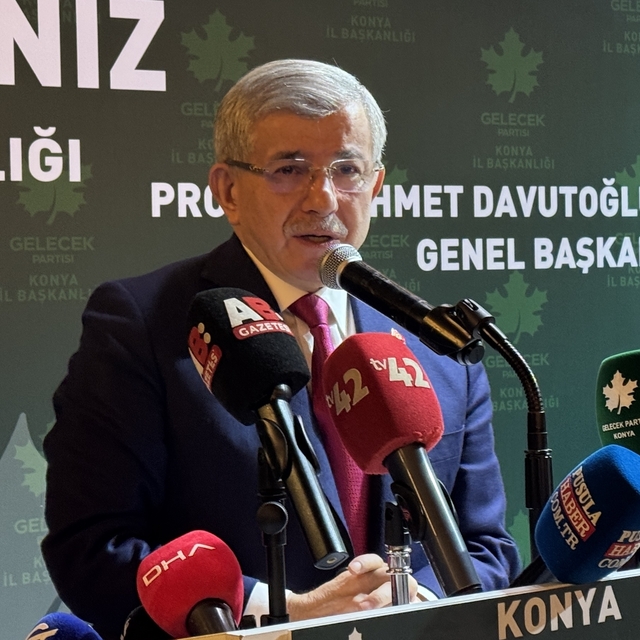 Gelecek Partisi Genel Başkanı Davutoğlu, Konya'da iftar programında konuştu...