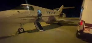 Bitlis’te 2 günlük bebek uçak ambulansla Konya’ya sevk edildi