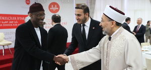 Diyanet İşleri Başkanı Arpaguş, İslam ülkelerinin büyükelçileriyle iftarda...