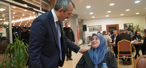 Edirne Valisi Sezer, jandarma personeli ve şehit aileleriyle iftarda buluştu