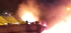 Geçim kaynağı minibüs yandı, destek kampanyasıyla yenisi alındı