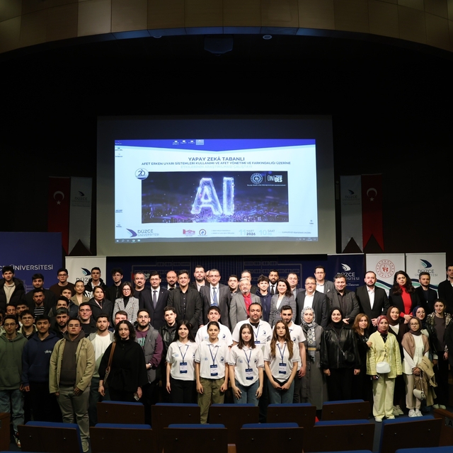 Yapay zeka tabanlı afet erken uyarı sistemleri çalıştayı yapıldı