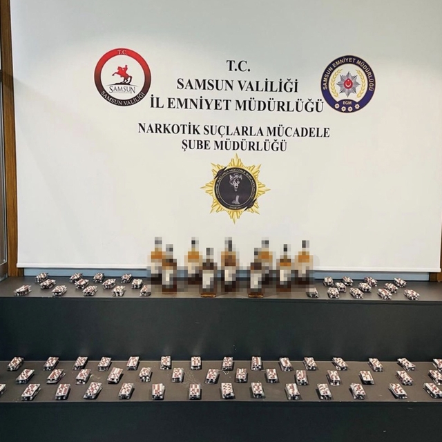 Samsun'da 3 ilçede narkotik operasyonu: 10 kişi yakalandı