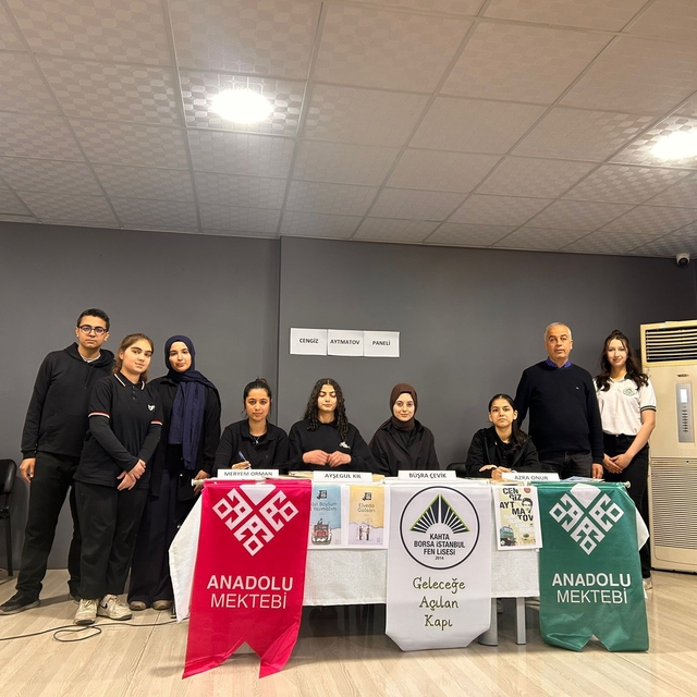 Kahta'da "Bozkırın Bilgesi Aytmatov" paneli düzenlendi