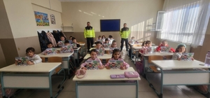 Bilecik'te öğrencilere trafik eğitimi verildi