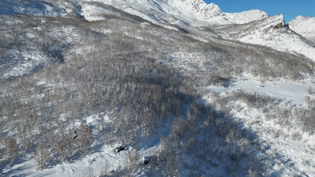 Şırnak'ta kar sonrası dağlar beyaza büründü