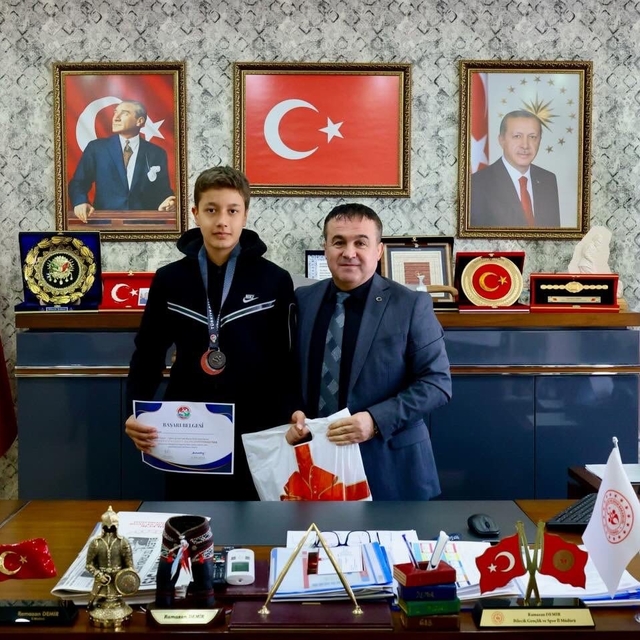 Bilecikli sporcular U14 Türkiye Salon Şampiyonası'nda SEM barajını geçti