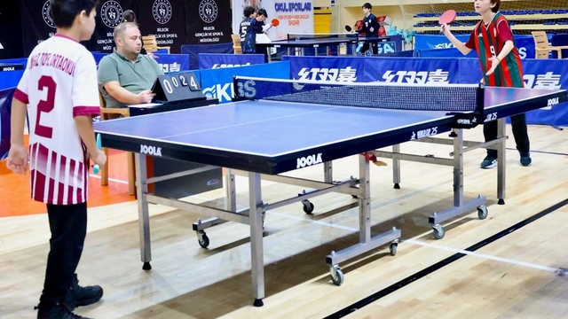 Bilecik'te Masa Tenisi Küçükler İl Birinciliği müsabakaları tamamlandı
