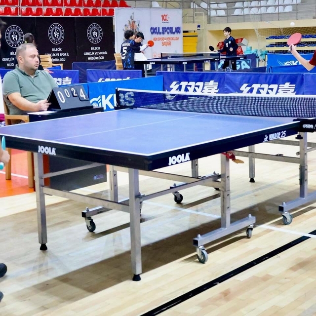 Bilecik'te Masa Tenisi Küçükler İl Birinciliği müsabakaları tamamlandı