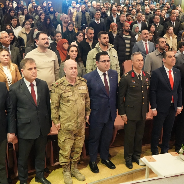 Iğdır'da İstiklal Marşı'nın kabulünün 105. yılı törenle anıldı