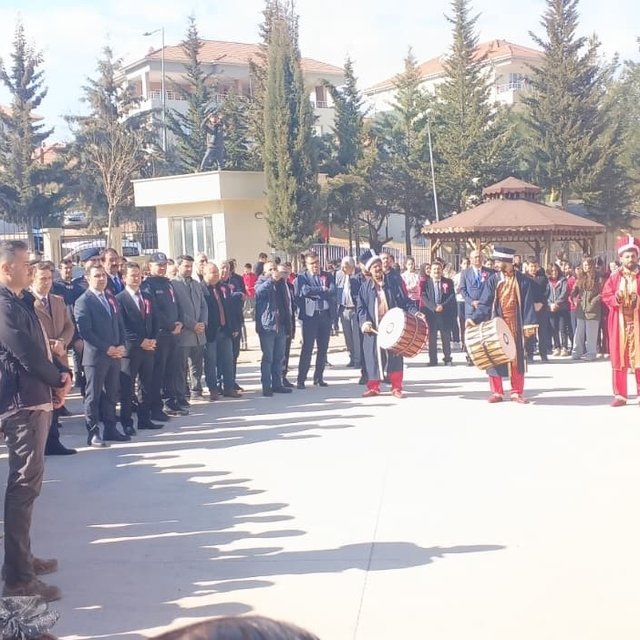 Gölbaşı'nda İstiklal Marşının kabulü kutlandı