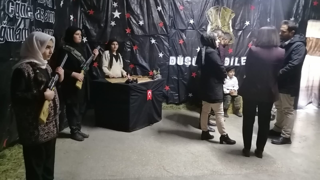 Erzurum'da öğrencilere "Canlı Müze" ile tarih bilinci aşılanıyor