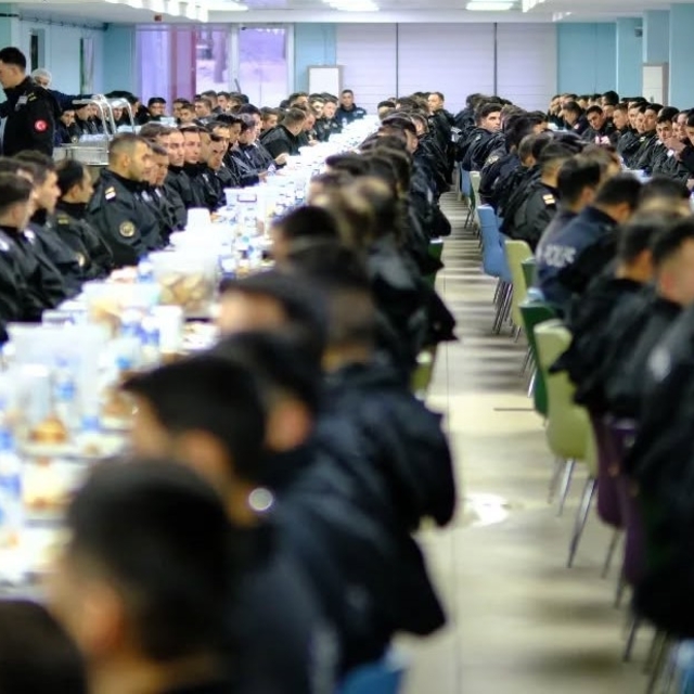 Bayburt POMEM öğrencileri iftar sofrasında buluştu